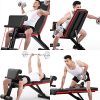 SUNUQ Adjustable Weight Bench Press, Foldable Workout Bench