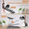 SYTIRY Home Treadmill with 12’’ Inch Color Touch Screen