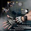Breathable Workout Gloves, Knuckle Weight Lifting Fingerless