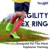 Yes4All Hexagonal Agility Rings with Carrying Bag