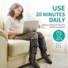 Nekteck Leg Massager with Air Compression for Circulation and Relaxation