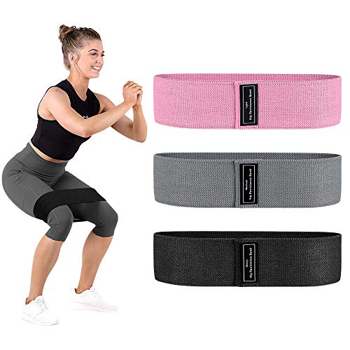 Sindax Booty Bands 3 Level Resistance Bands Non-Slip