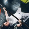 Resistance Band Bar for Body Workout, Squat, Weightlifting