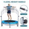 X TOYZ 40" Foldable Mini Trampoline, Fitness Trampoline