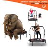 CLORIS Foldable Mini Trampoline Indoor Outdoor