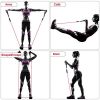Resistance Bands Set Workout Bands with Door Anchor and Handles
