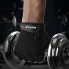 BEACE Weight Lifting Gym Gloves with Breathable Leather Palm