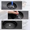 ATIVAFIT Half Ball Balance Trainer with Straps Yoga Balance Ball Anti Slip