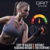 Fitness at Home or Gym Adjustable Dumbbells Set