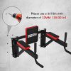 ONETWOFIT Multifunctional Wall Mounted Pull Up Bar Power Tower Set
