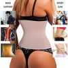 Ursexyly Ladies Waist Trainer Corset for Tummy Control - Zipper & Hook Shapewear