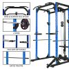 Mikolo Power Cage, 1000LBS Power Rack with LAT Pull Down