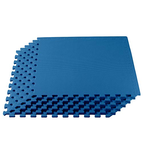 Exercise Floor Mat with EVA Foam for Home or Gym