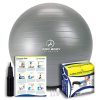 Balance Ball and Exercise Bands for Pilates, Yoga Resistance Loop Bands