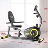 pooboo Recumbent Exercise Bikes Stationary Magnetic Resistance