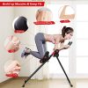 GYMAX Ab Machine, Abdominal Workout Equipment with LCD Monitor