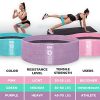 Exercise Resistance Bands for Legs and Butt - 3 Pack Beginner Level