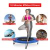 BCAN 38" Foldable Mini Trampoline, Fitness Trampoline