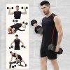 Makifly Weights Dumbbells Set-2 Hex Dumbbell with Metal Handles