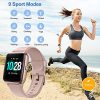 Smart Watch Fitness Tracker - Heart Rate Monitor IP68 Waterproof