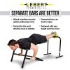 Lebert Fitness Dip Bar Stand - Original Equalizer Total Body Strengthener