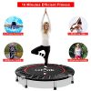 FirstE 40'' Portable Fitness Trampolines, Foldable Mini Trampoline