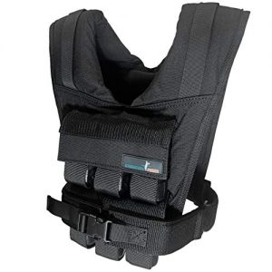 Gymnastics Power - Weighted Vest 25lb Removable Iron Weights