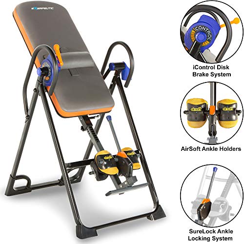 Inversion Table with Air Soft Ankle Cushions