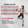 Vinsguir Speed Jump Rope, Adjustable length Jumping Rope for Workout