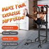 Home Fitness with the Yoleo Adjustable Power Tower - Your All-in-One Strength Training Solution for a Stable and Versatile Workout