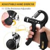 Grip Strength Trainer Counting Forearm Strengthener Workout Kit