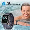Fitness Tracker with Heart Rate Monitor Letsfit Smart Watch