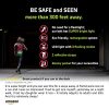LED Reflective Running Belt Pouch - Stay Safe, Stay Visibl