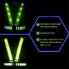 LED Reflective Safety Vest with Storage Pouch - USB Charging