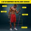 Zacro 16 Pack Resistance Bands Set Workout Bands