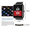 Heart Rate Monitor Activity Tracker with 1.3 Inch Touch Screen