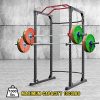 MaxKare Power Cage Rack 19-Level Adjustable with J-Hooks Heavy Duty