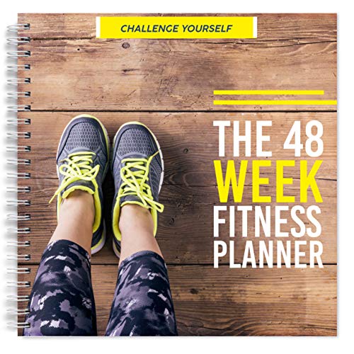 Fitness Planner | 8x8" Daily Workout Books | Gym Workout Planner