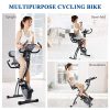 MaxKare Exercise Bike Slim Cycle 3-in-1 Folding Stationary Bike