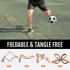 ALPHAWORX All-in-one Agility Ladder Speed Training Equipment