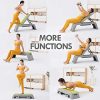 leikefitness Multifunctional Aerobic Deck with Cord Workout Platform