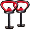 PINROYAL Adjustable Kettlebell Handle for Plates Weights