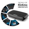 RINKMO Vibration Plate Exercise Machines with Resistance Bands