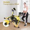MaxKare Stationary Bike Belt Drive Indoor Cycling Bike 44lbs