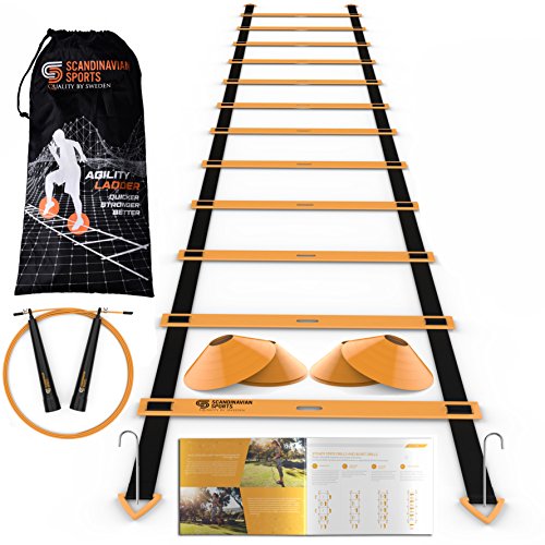 Speed Training Set - Agility Ladder, Jump Rope