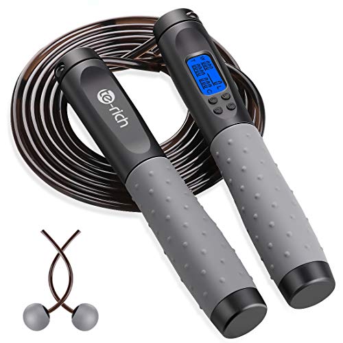 Te-Rich Jump Rope, Weighted Jump Rope for Fitness