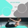 FBSPORT Yoga Mat- Eco Friendly Non Slip 1/4 inch Fitness Exercise Mat