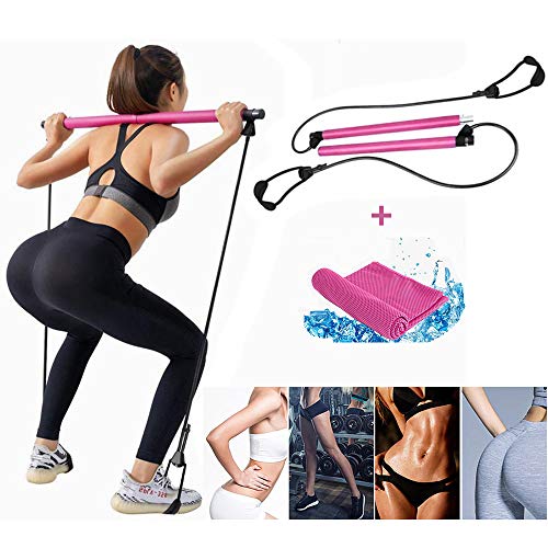 Pilates Bar, Workout Equipment for Home, Pilates Exercise Stick