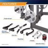 Marcy Smith Cage Machine with Workout Bench and Weight Bar