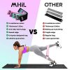 MhIL 5 Resistance Bands - Best Exercise Bands for Women and Men